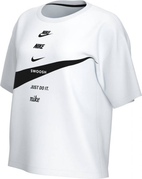 Футболка Nike W NSW SWSH TOP SS CU5682-100 L білий