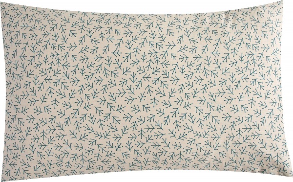 Комплект постельного белья Mineo 1,5 бежевый с зеленым La Nuit 