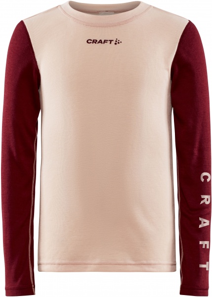 Комплект термобелья Craft CORE WARM BASELAYER SET JR 1909712-718488 р.158/164 красный