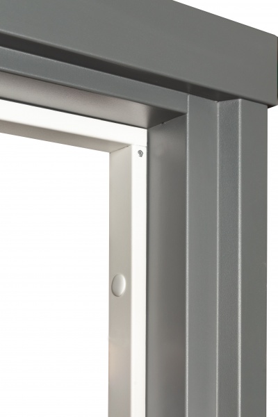 Дверь входная Булат Термо House-705 антрацит / дуб полярный 2050x950 мм левая