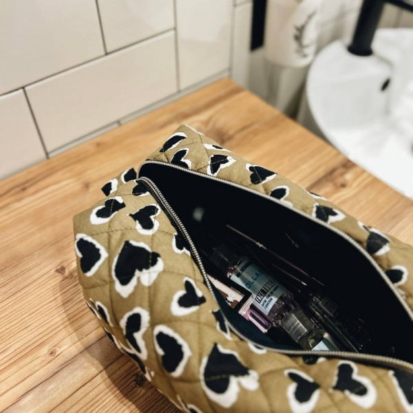 Косметичка Organize Косметичка бавовняна Organize Love 24*13*13 см мульти 