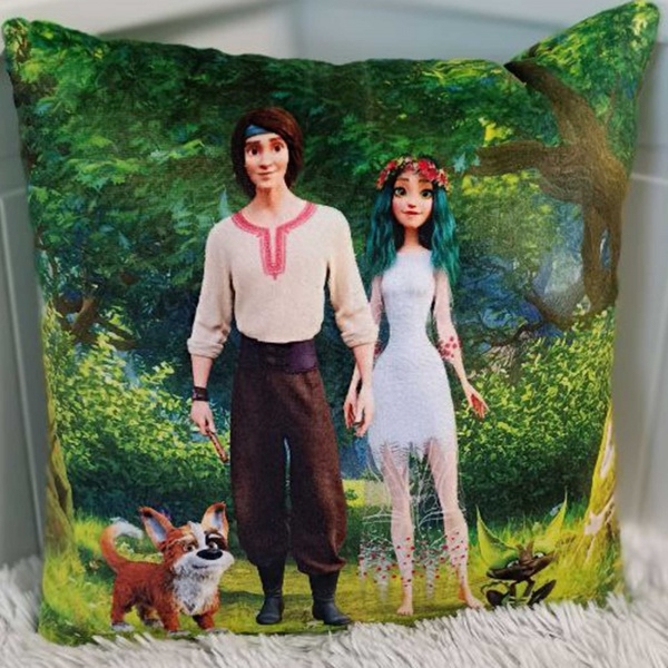 Мягкая игрушка Копица Подушка Мавка и Лукаш 11 см [1271] Olive Green 00279-60