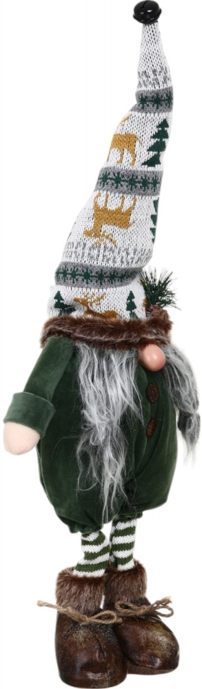 Декорация новогодняя Гном который стоит 20х63 см в ассортименте AG23290AB