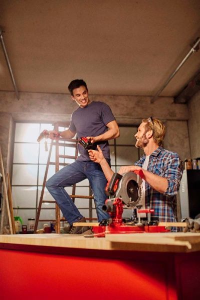 Пила торцювальна Einhell TE-MS 18/210 Li