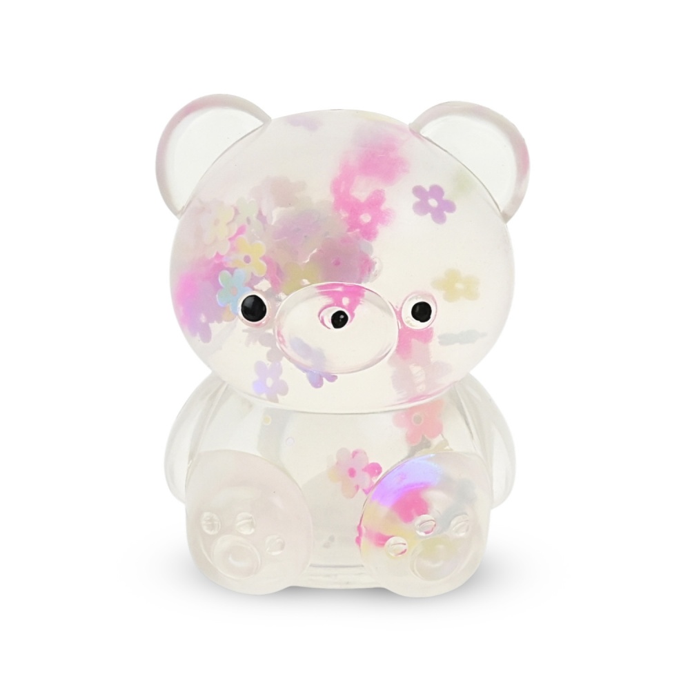 Іграшка-антистрес Yabba Dabba Ведмедик з блискітками YD2553