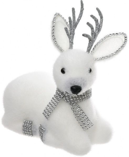 Декоративная фигура Олененок в гламурном шарфике 23 см 