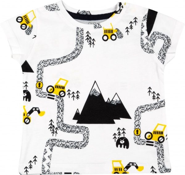 Комплект Фламінго для хлопчиків білий із синім р.80 571-103 