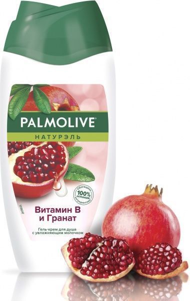Крем-гель для душу Palmolive Натурель Вітамін В і Гранат 250 мл