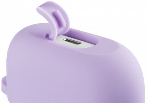 Чохол для навушників 2E для Apple AirPods Pro Pure Color Silicone 2.5 мм Light purple (2E-PODSPR-IBPCS-2.5-LPR) 