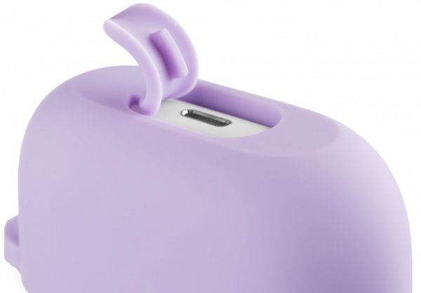 Чохол для навушників 2E для Apple AirPods Pro Pure Color Silicone 2.5 мм Light purple (2E-PODSPR-IBPCS-2.5-LPR) 