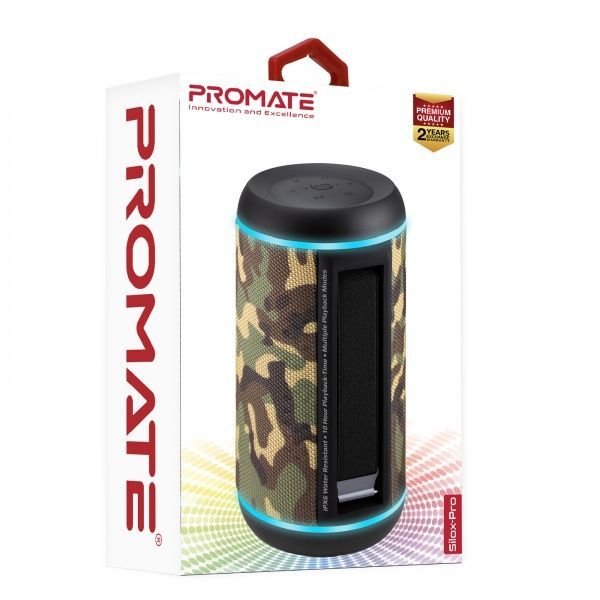 Портативна колонка Promate Silox-Pro 30W IPX6 2.0 camouflage 