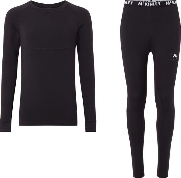 Комплект термобелья McKinley SET Dustin/Dylan jrs 294551-057 140 черный