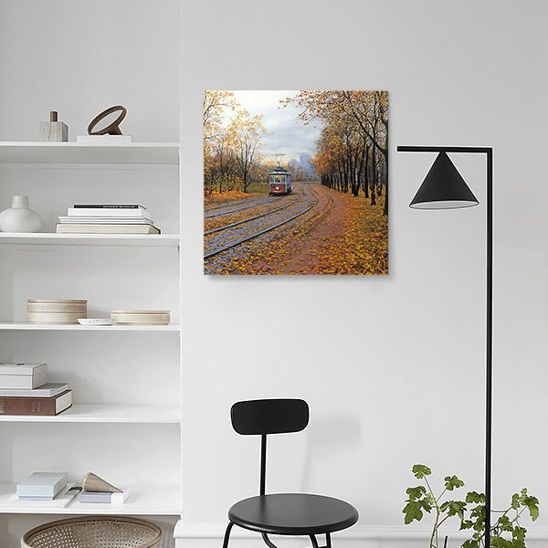 Репродукция Tramcar 48x48 см i_48_00025 