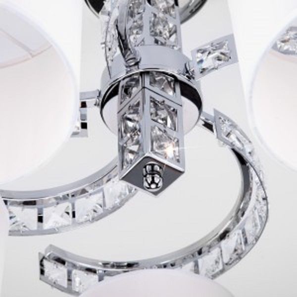 Люстра стельова Strotskis Salina 5x40 Вт E14 хром 60104/5 