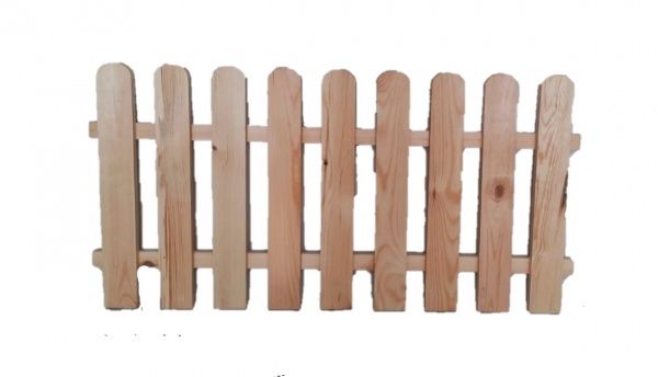 Секция ограждения 1200х600х40 сосна