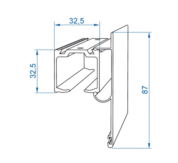 Планка маскировочная Valcomp Herkules Wood 2000 мм
