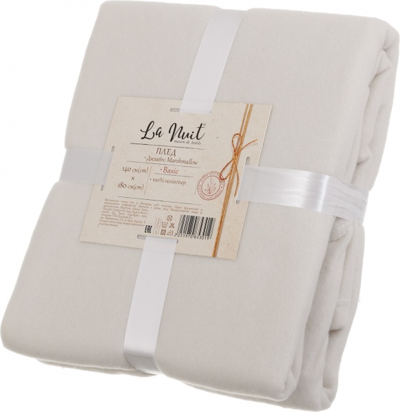 Плед Marshmallow 140x180 см La Nuit 