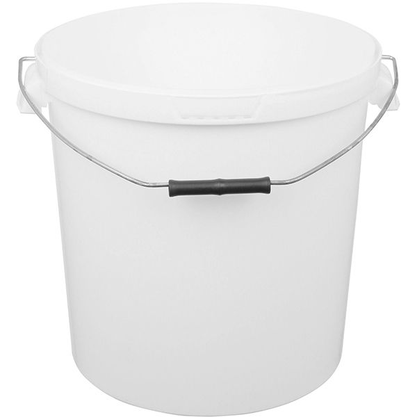 Ведро 20 л белое