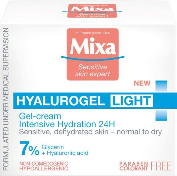 Крем для лица дневной Mixa Гиалурогель интенсивный увлажняющий 50 мл