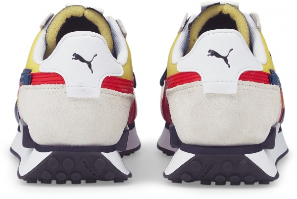 Кроссовки Puma Future Rider Displaced 38314805 р.UK 11 бело-желтый