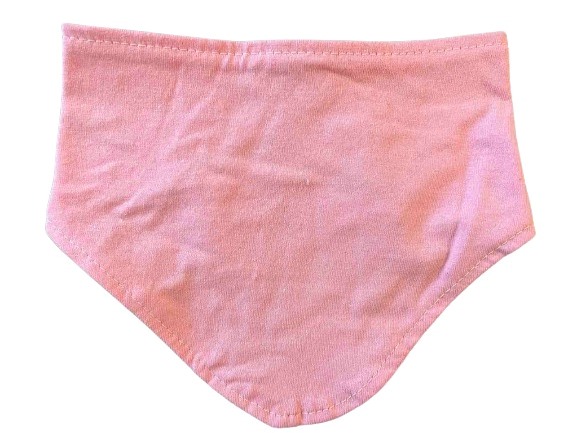 Слюнявчик-платок на шею Моя планета прогулочный на кнопке белый с рисунком Сл601 