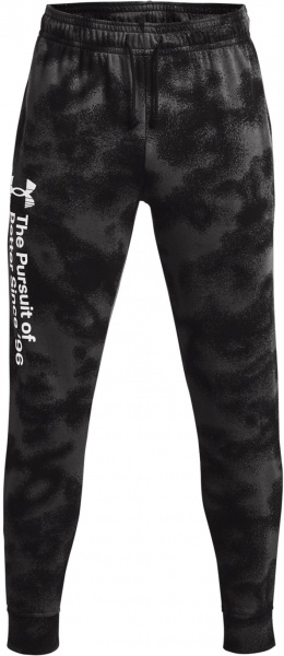 Штани Under Armour RIVAL TERRY NOVELTY JGR SS23 1377593-001 р. M чорний