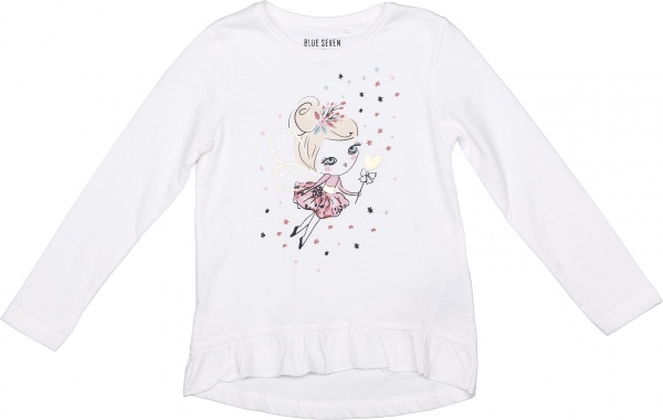 Реглан для дівчинки Blue Seven Фея р.128 білий 750694 X * 98 
