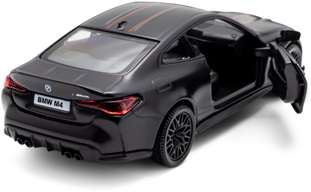 Автомодель TechnoDrive 1:43 BMW M4 CSL 2023 чорний 250435U