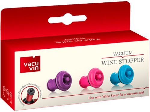 Набор пробок для вина Vacuum Wine Stopper 3 шт. 8850606 Vacu Vin