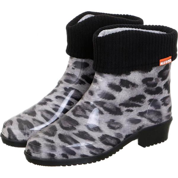 Полусапоги Alisa Line Леопард р.39 серый