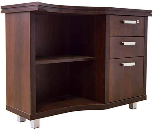 Тумба приставная Эргономика 1000x450x750 мм МК-05 орех 