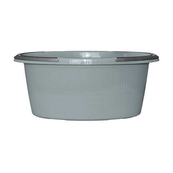 Таз пластиковый Sanja IPPI 60х40х25 см серый с ручками 30 л 