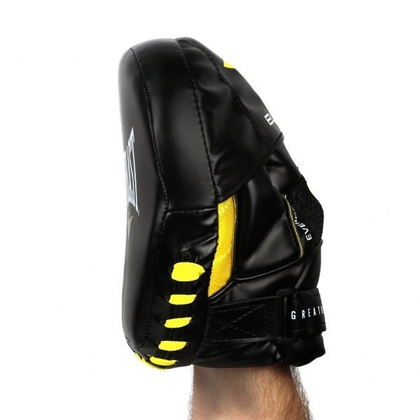 Лапы боксерские Everlast Elite Mini PU Р00001213 10x18x20 см черный 