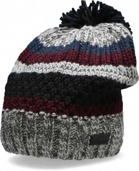 Шапка 4F D4Z20-CAM217-60S р.M темно-червоний