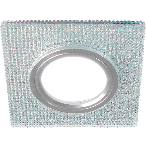 Светильник точечный Светкомплект SVS 108 с LED-подсветкой 50 Вт G5.3 4500 К алюминий 