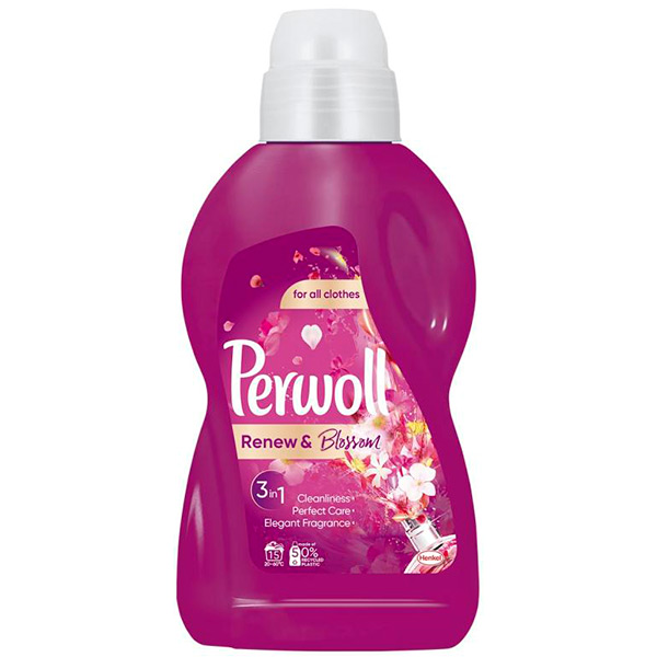 Гель для машинной и ручной стирки Perwoll Восстановление и Аромат 0,9 л