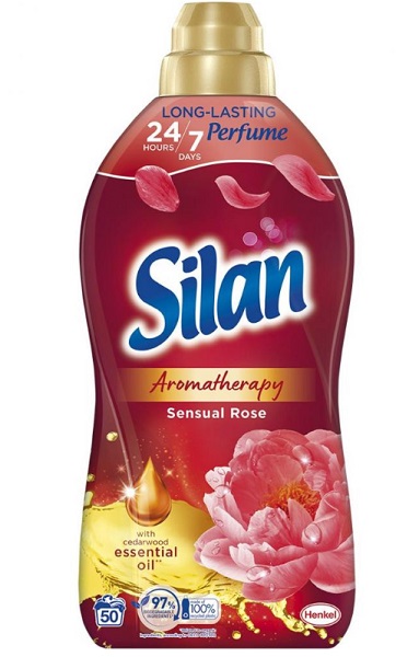 Кондиціонер-ополіскувач Silan Ароматерапія Чуттєва троянда 1,1 л