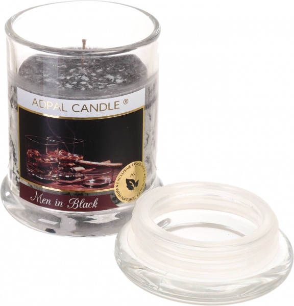 Свеча ароматическая Pako-If Люди в черном 10х7,6 см (А-197) 