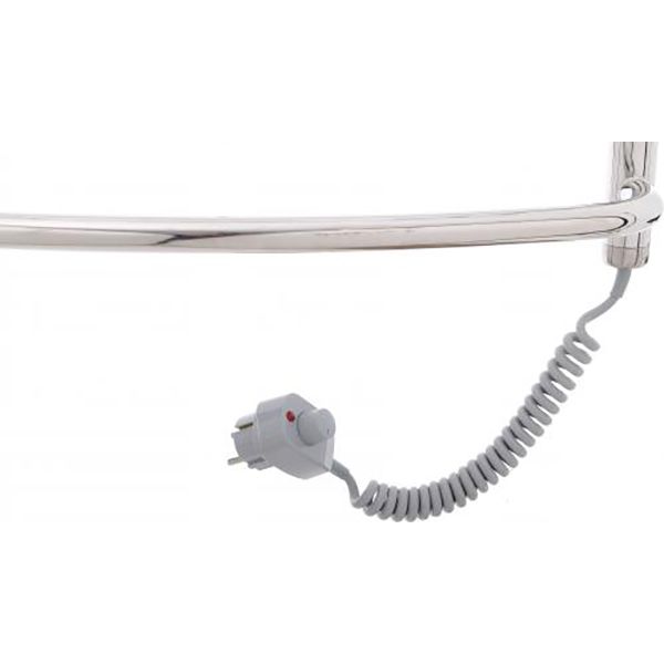 Полотенцесушитель электрический Evro-Termo ЕвроФлай П6 500x700 Правое подключение