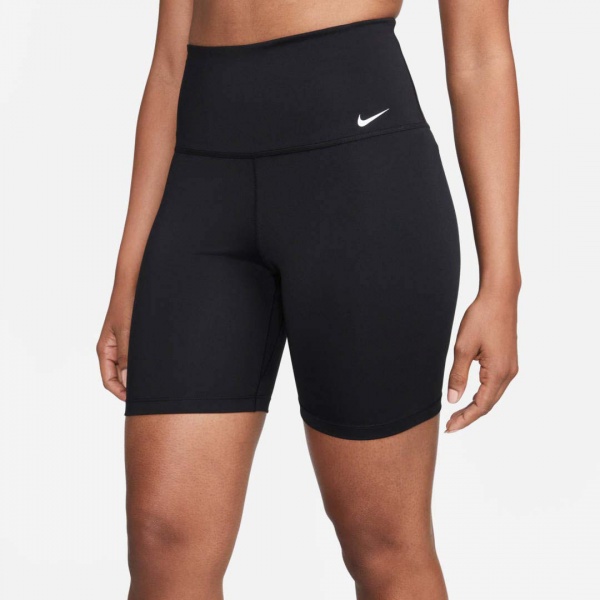 Шорты Nike W NK ONE DF HR 7IN SHORT DV9022-010 р. XL черный