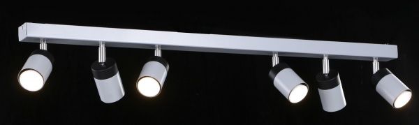 Спот Luminex Joker 6 9467 6x8 Вт GU10 сірий Joker 