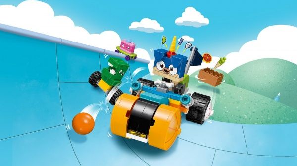Конструктор LEGO Unikitty Трехколесный мотоцикл принца Паппикорна 41452