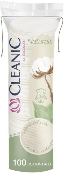 Ватные диски Cleanic Naturals 100 шт. (мягкая)
