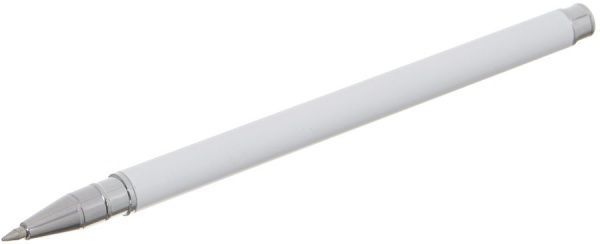 Ручка гелевая металлическая Единорог белый 