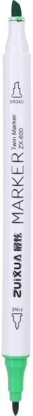 Набір маркерів професійних двосторонніх ZX-600-12 різнокольоровий 
