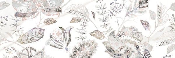 Плитка Allore Group Calacatta Ice W\DEC M NR Glossy 25x75 (2 сорт) 