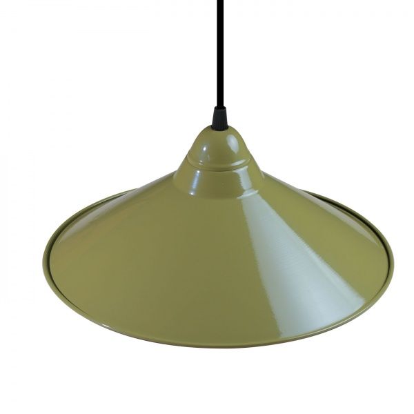 Подвес Светкомплект Loft PLC 411 1x40 Вт E27 хаки 