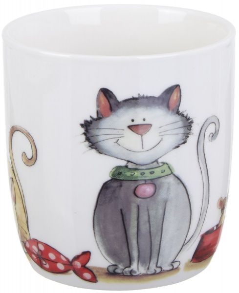 Набір чашок Pets 360 мл 4 шт колір у асортименті Fiora