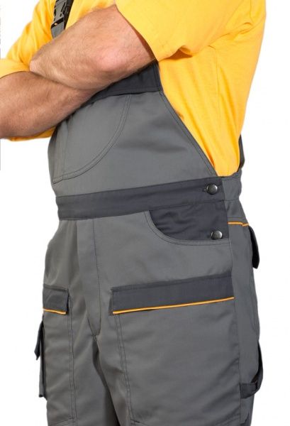 Напівкомбінезон робочий 1-107 АТІС К5 р. 48-50 зріст 3-4 1-107 сірий