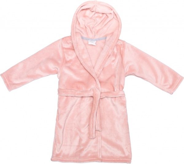 Халат детский для девочки Білтекс с ушками р.110 розовый 